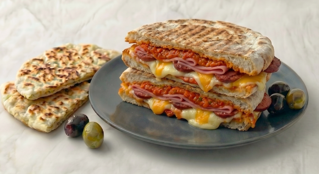 Bazlama Karışık Tost